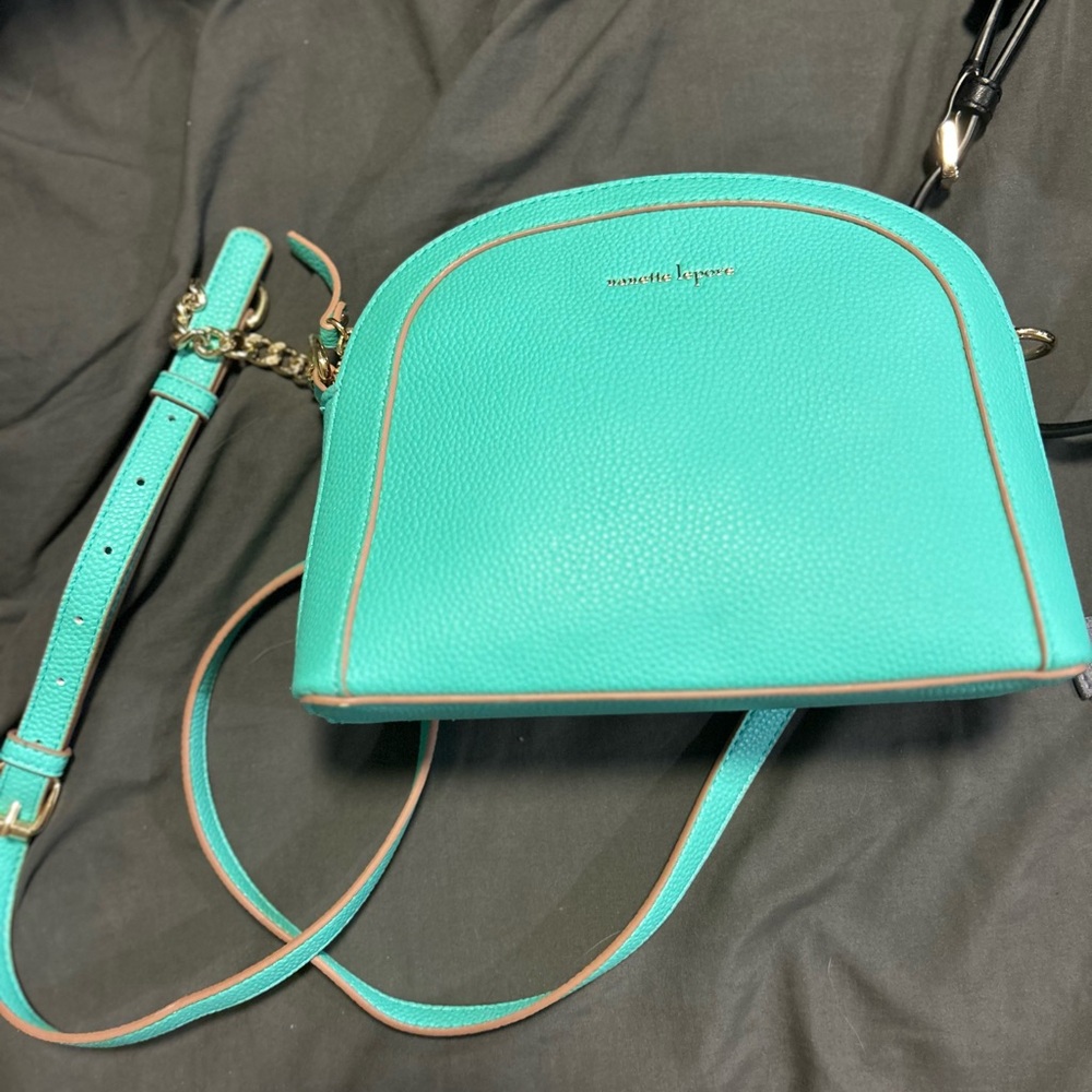 Aqua Crossbody Bag